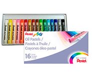 GIZ PASTEL OLEOSO PENTEL C/16 CORES PHN-16