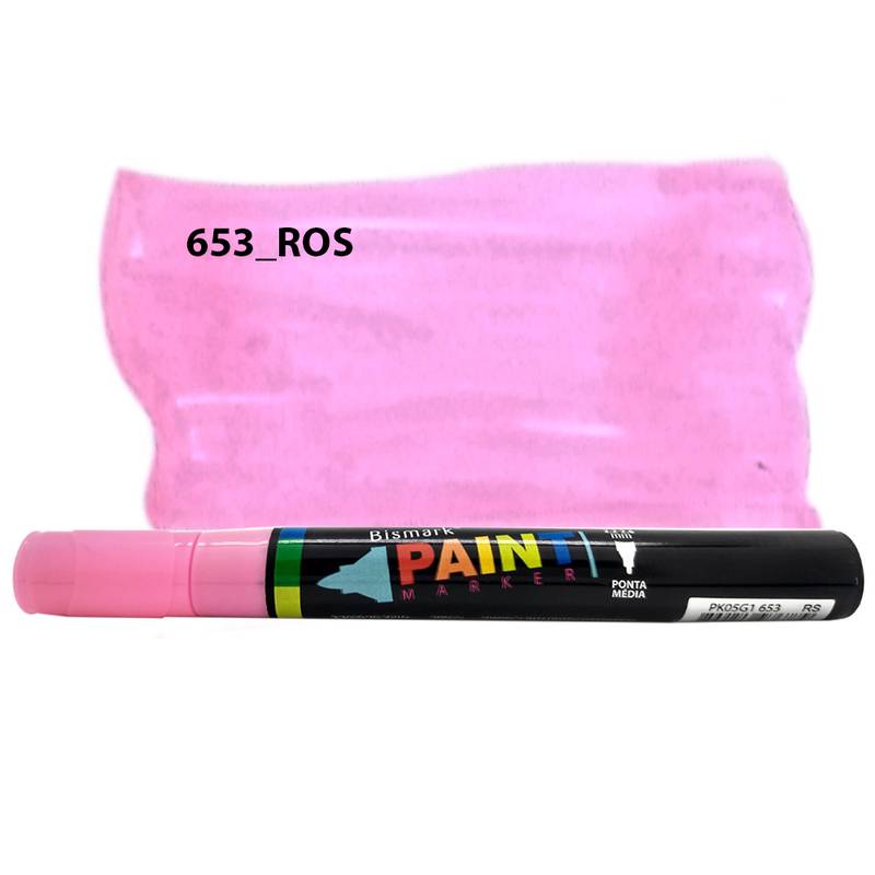 MARCADOR MULTIUSO PAINT BISMARK 653 ROSA