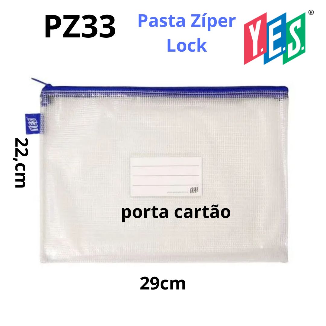 PASTA ZÍPER DE TECIDO YES 220X290 AZUL