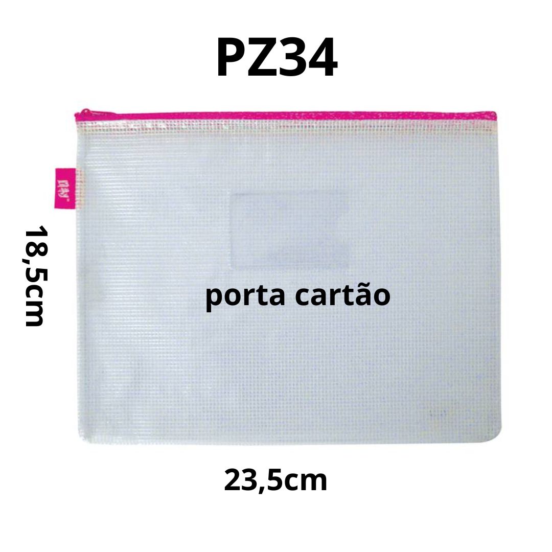 PASTA ZÍPER DE TECIDO YES 185X235 ROSA