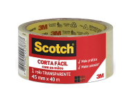 FITA DE EMPACOTAMENTO 3M SCOTCH CORTA FÁCIL 45X40