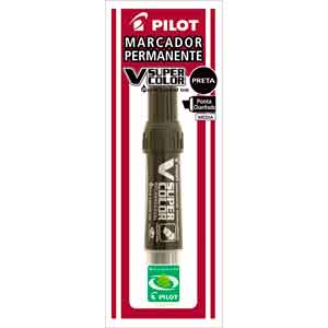 REFIL MARCADOR PERMANENTE V SUPER PILOT C/12 PT