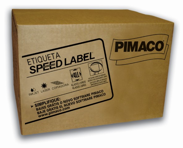 ETIQUETA ADESIVA A4363 PIMACO 1000FLS SPEED LABEL