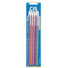 CANETA SPIRO 0,7 CIS BLISTER C/5 SORTIDA