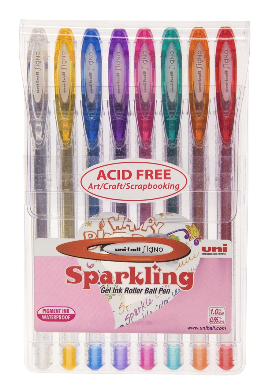 CANETA SIGNO SPARKLING 0,8 UNI EST.C/8