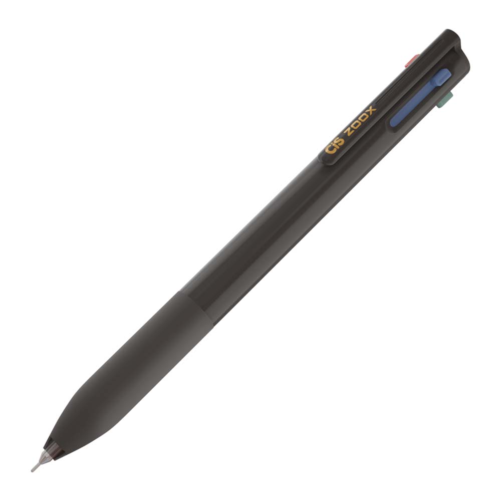 CANETA CIS ZOOX S4 4X1 0,7 PRETO